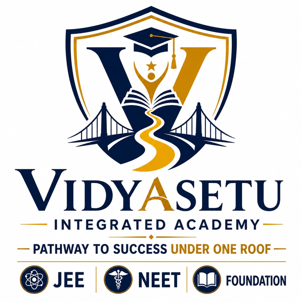 VidyaSetu Integrated Academy Logo